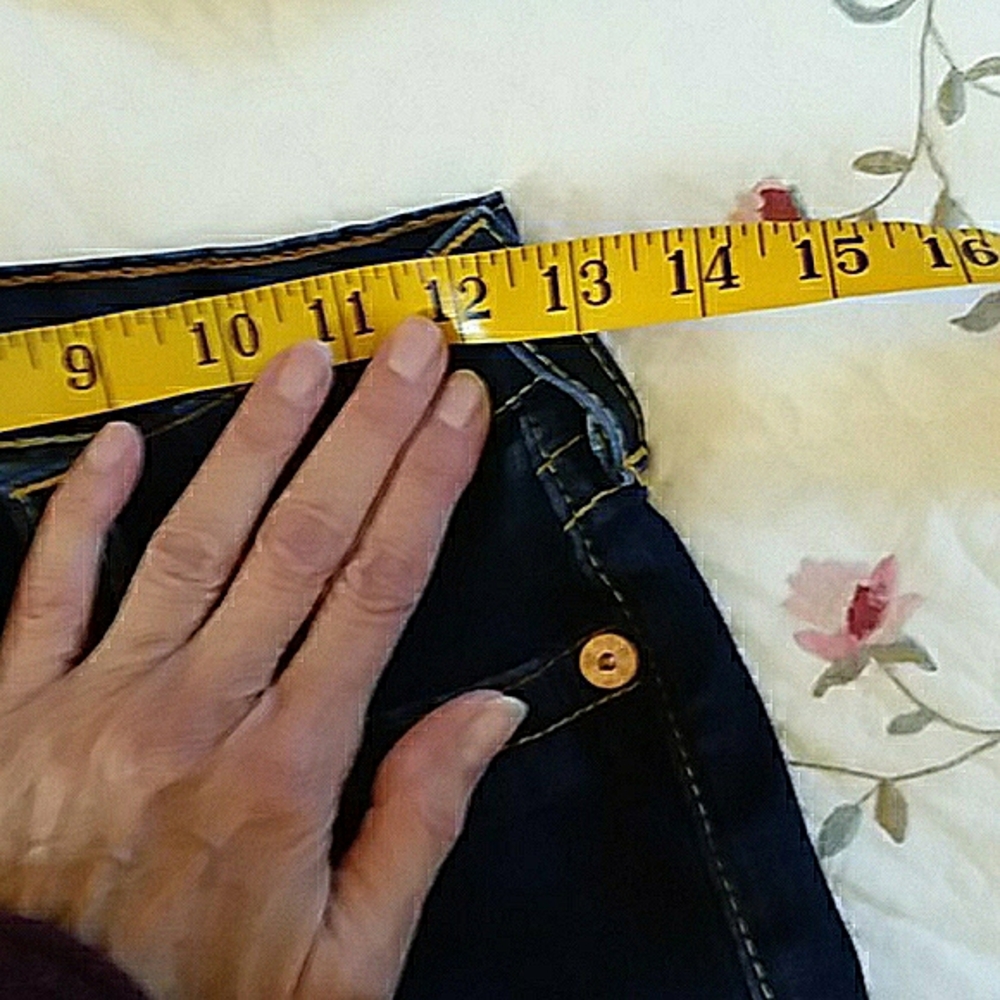 SOLD TRUE RELIGION size 27X28 Casey jeggings - Picture 7 of 11